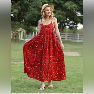 Floral Boho Maxi Dress